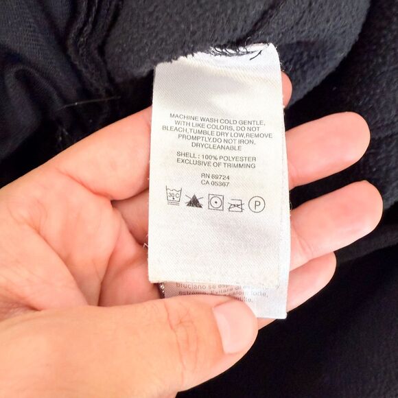 Columbia Women's Fast Trek Fleece Full Zip Fleece Jacket Sz Large Black Classic - Picture 7 of 10